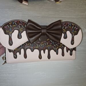 Loungefly Disney Minnie Mouse Chocolate Lollipop Wallet